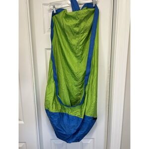 EUC Kids Green Hanging Pod Hammock Chair No Bottom Padding Unbranded